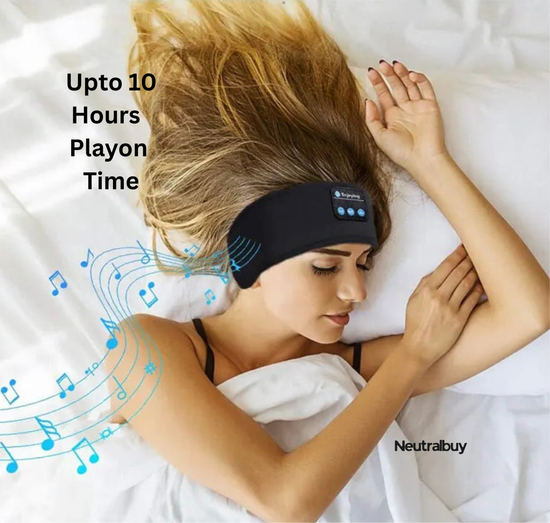 Wireless Bluetooth Sleep Headband with Mask