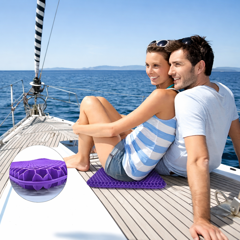 Honeycomb Gel Seat Cushion for Pressure Relief