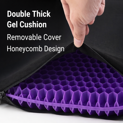 Honeycomb Gel Seat Cushion for Pressure Relief